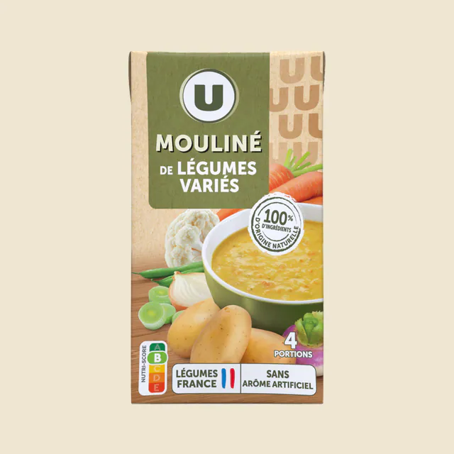 Soupe Mouliné légumes variés 1l