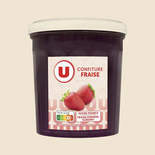 Confiture de fraises 370g