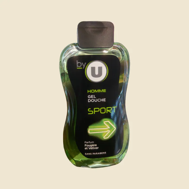 Homme gel douche sport