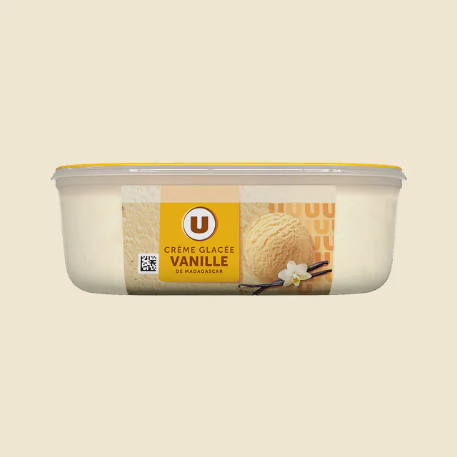 Bac crème glacée vanille 500G