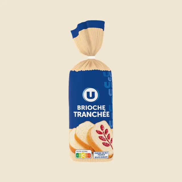 Brioche tranchée 500g