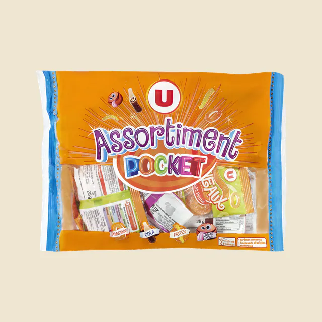 Assortiment de bonbons gélifiés acides