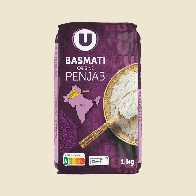 Riz basmati origine penjab 1kg
