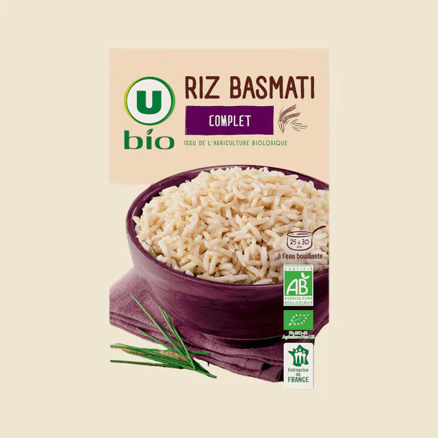 Riz Basmati Bio Complet