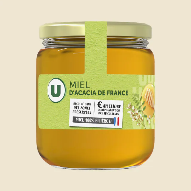 Miel d'acacia de France 250g