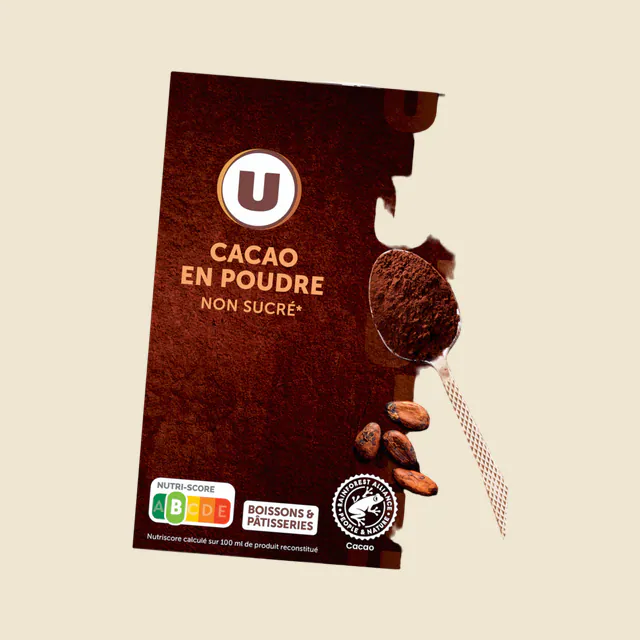 Cacao en poudre non sucré 250g