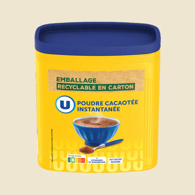 Poudre cacaotée instantanée 20% de cacao 450g