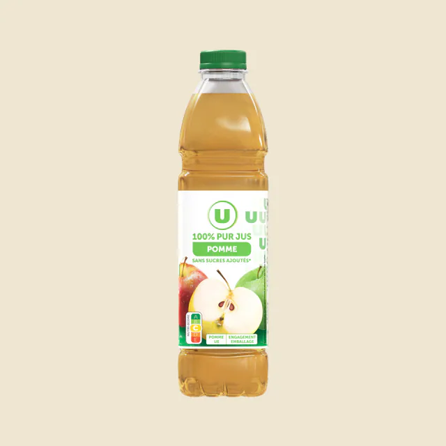 Pur jus de pomme PET 1 litre