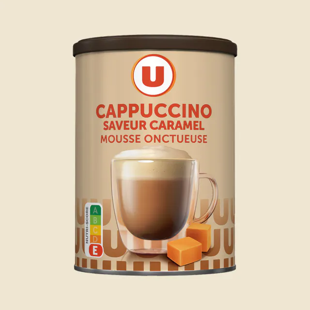 Cappuccino Saveur Caramel Mousse Onctueuse