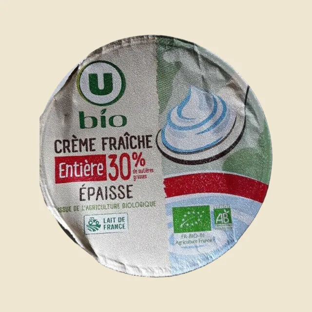 Crème fraîche épaisse 30 % MG - 50cl