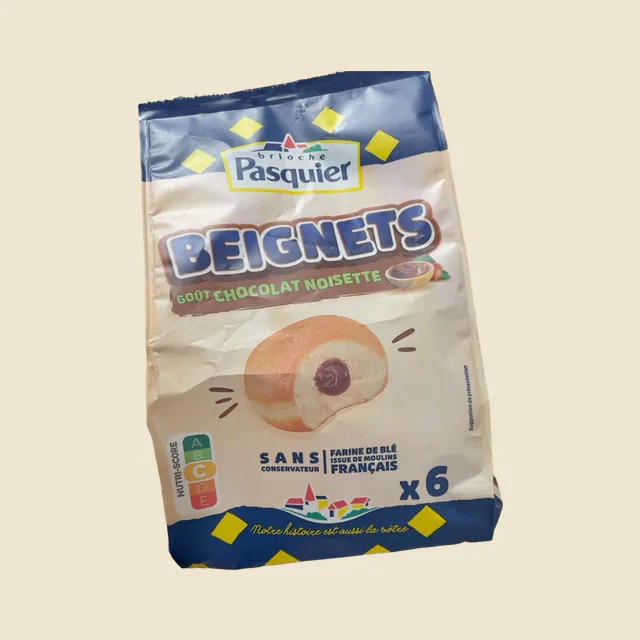 Beignet chocolat noisette x 6