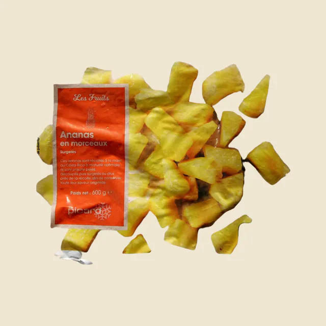 Ananas en morceaux