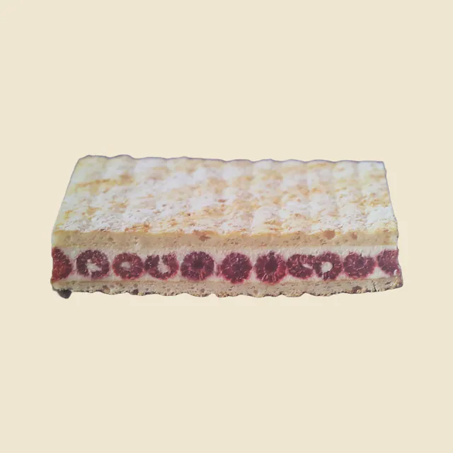 Macaron aux framboises