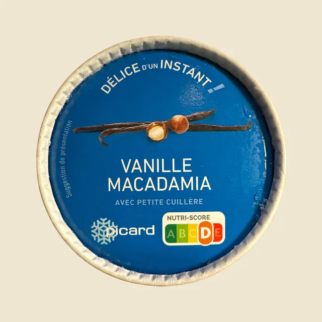 Crème glacée Vanille Macadamia