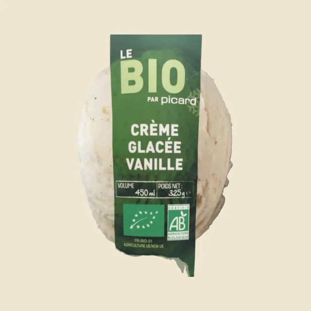 Crème glacée vanille