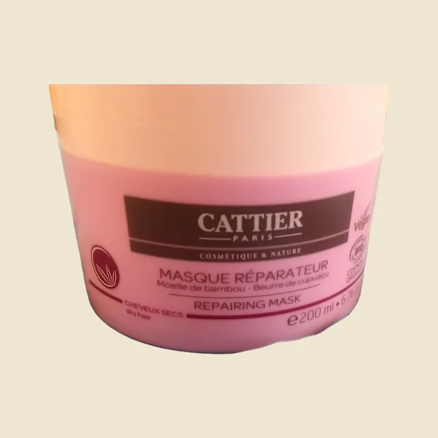 Masque réparateur moelle de bambou - beurre de cupuaçu Cattier