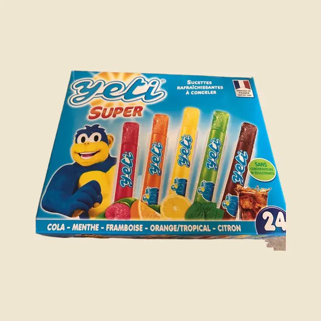 SUCETTES RAFRAÎCHISSANTES À CONGELER