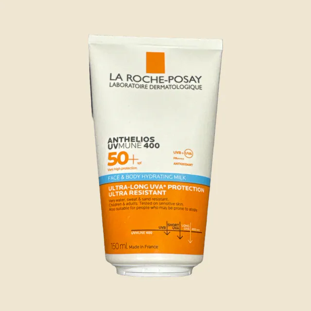 Anthelios UVMUNE 400, Face & Body hydrating milk