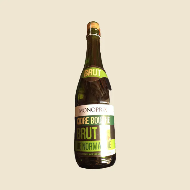 Cidre bouché brut de Normandie