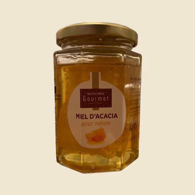 Miel d'Acacia avec rayon
