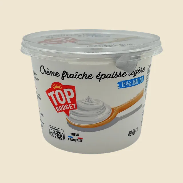 Creme fraîche legere 15% mg epaisse 50cl