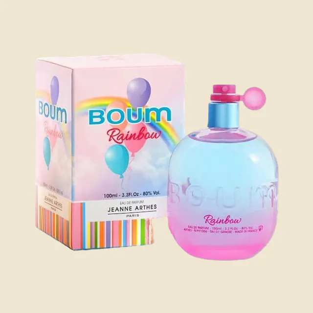 Boum Rainbow by Jeanne Arthes EAU DE PARFUM SPRAY 3.3 OZ for WOMEN