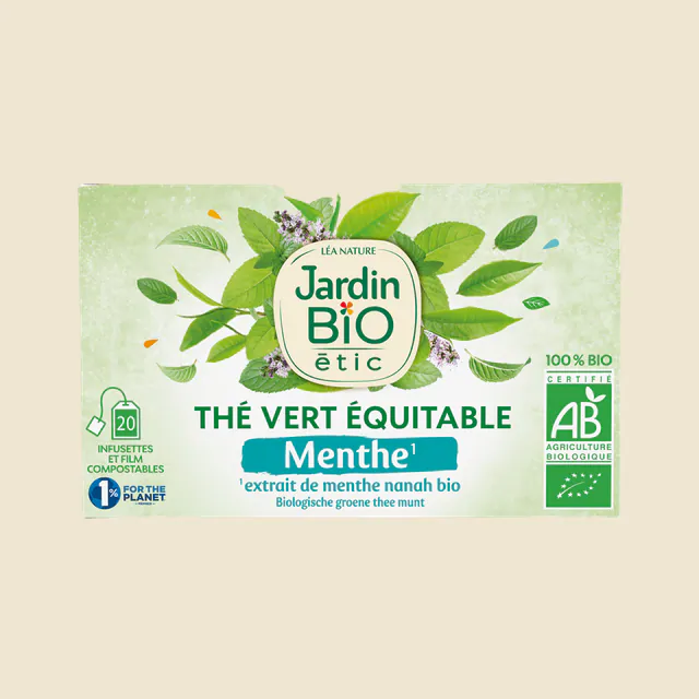 Thé vert menthe fraîche