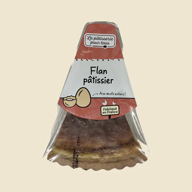 Flan Pâtissier Aux oeufs entiers