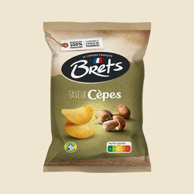 Chips saveur cèpes