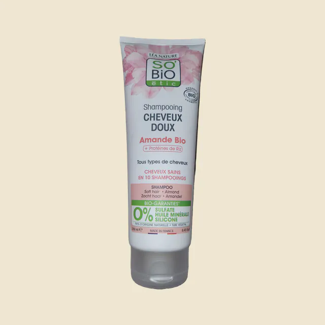 Shampooing cheveux doux lait d'amande