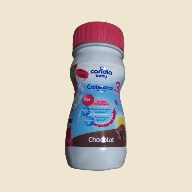 Lait de croissance bébé 3ème âge au chocolat