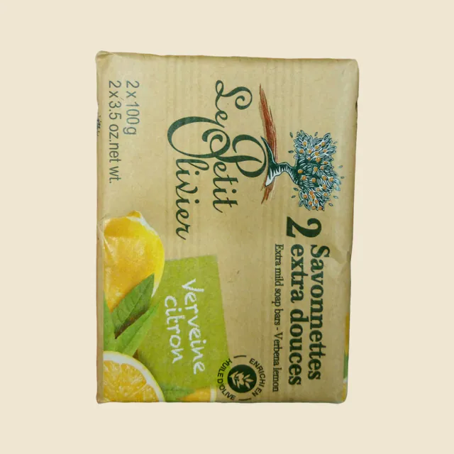 Savonnettes extra douces verveine citron