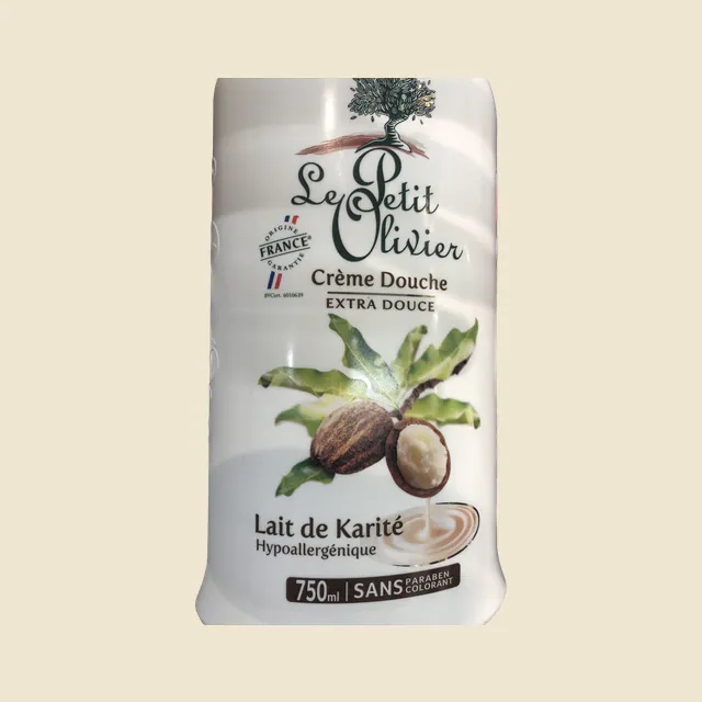 Crème douche au lait de karité