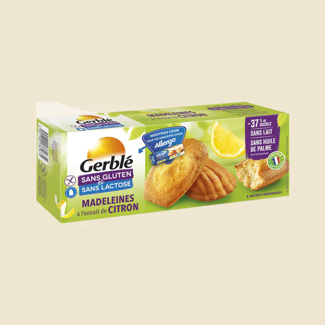 Madeleines à l'extrait de citron