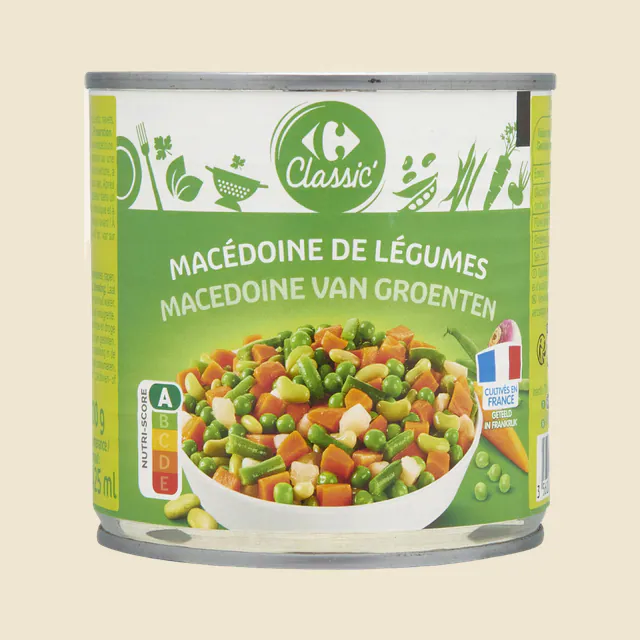 MACÉDOINE DE LÉGUMES