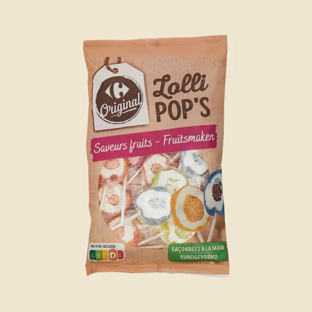 Lolli POP'S Saveurs fruits