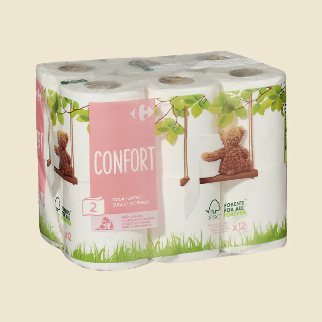 papier toilette confort doux