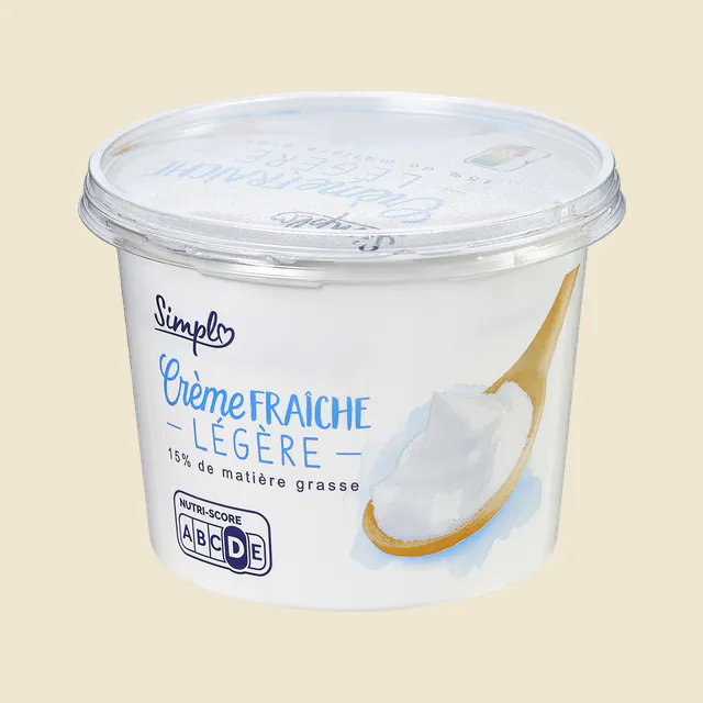 Crème fraîche légère