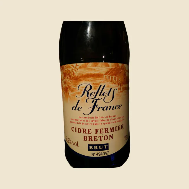 Blle 75CL Cidre Fermier Brut Reflets De France