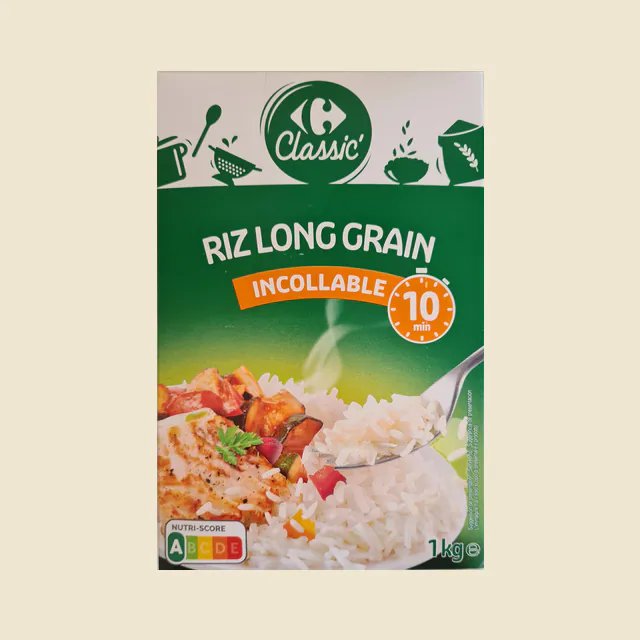 Long grain rice