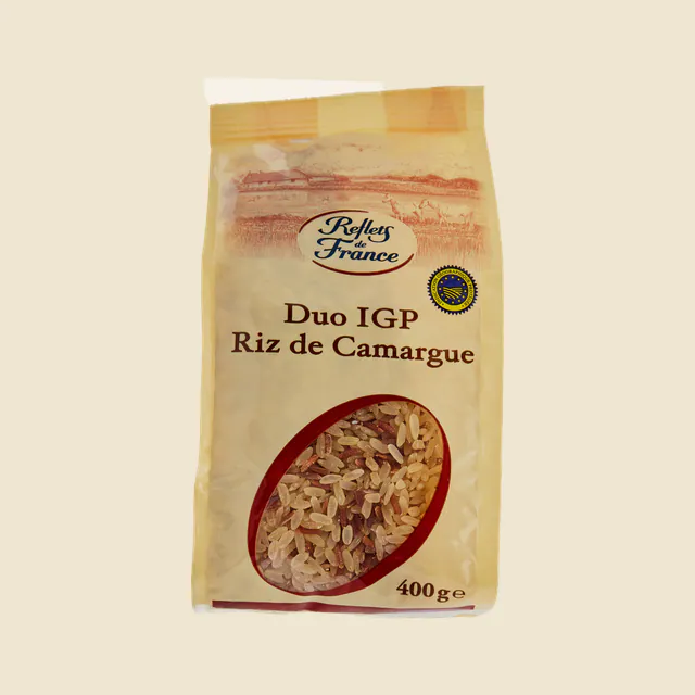 Duo de riz de Camargue IGP