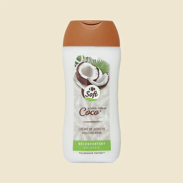 Crème de douche Lait de coco hydratante
