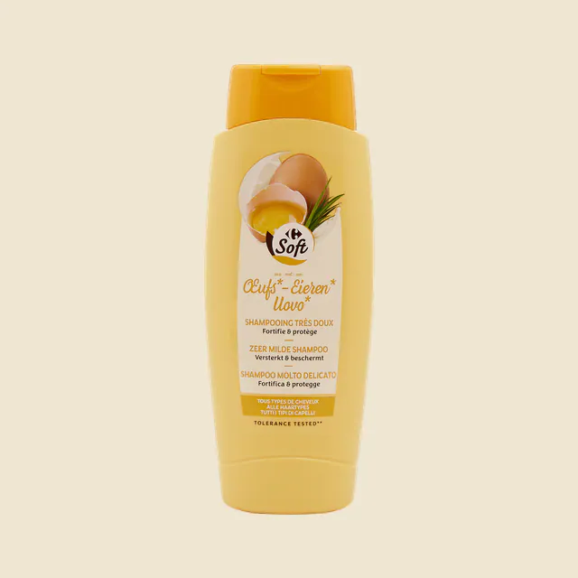 Carrefour Shampooing fortifiant aux œufs