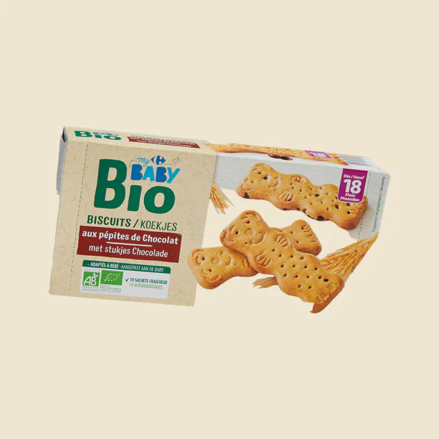 Biscuits aux pépites de chocolat