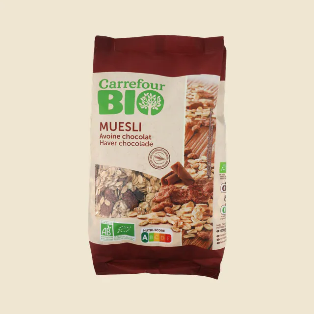 Muesli avoine chocolat