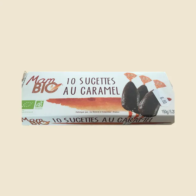 Sucettes au caramel