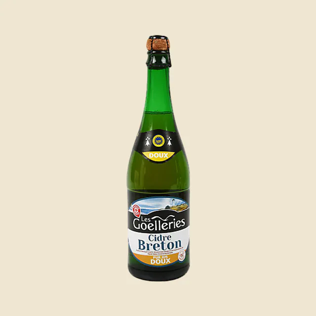 Cidre bouché breton doux 2 %
