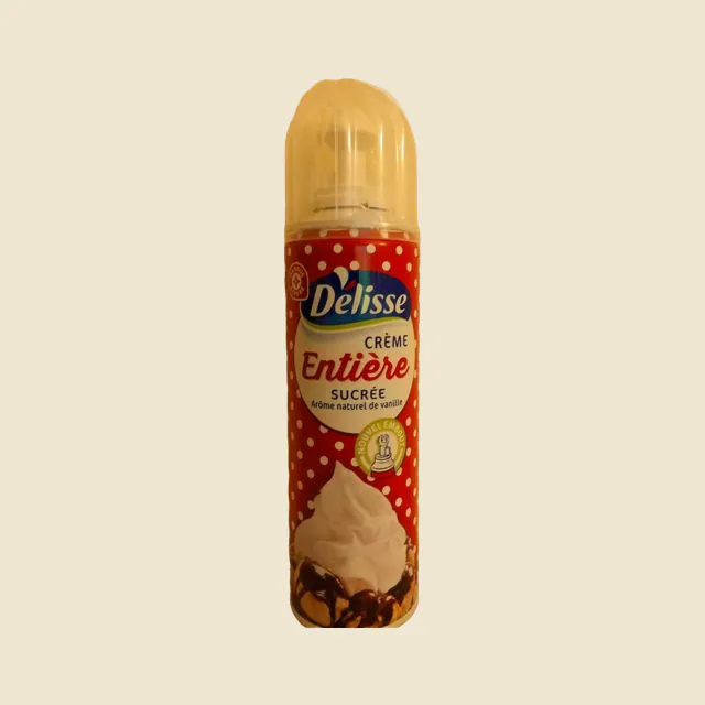 Crème sucrée