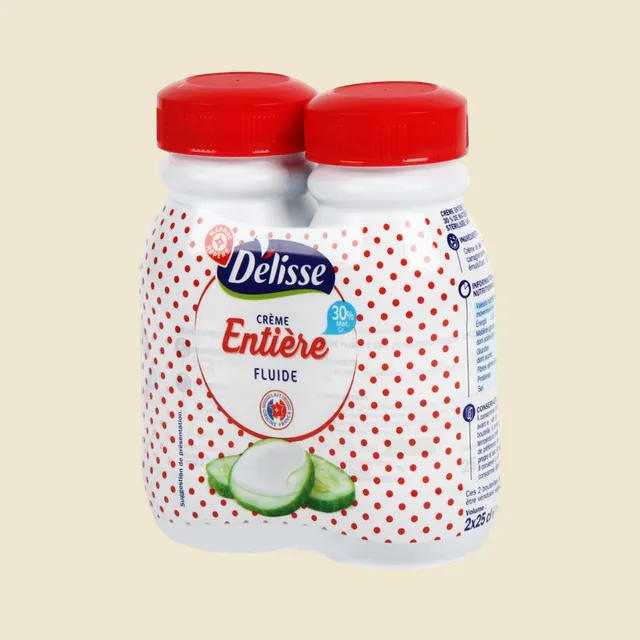 Crème entière fluide