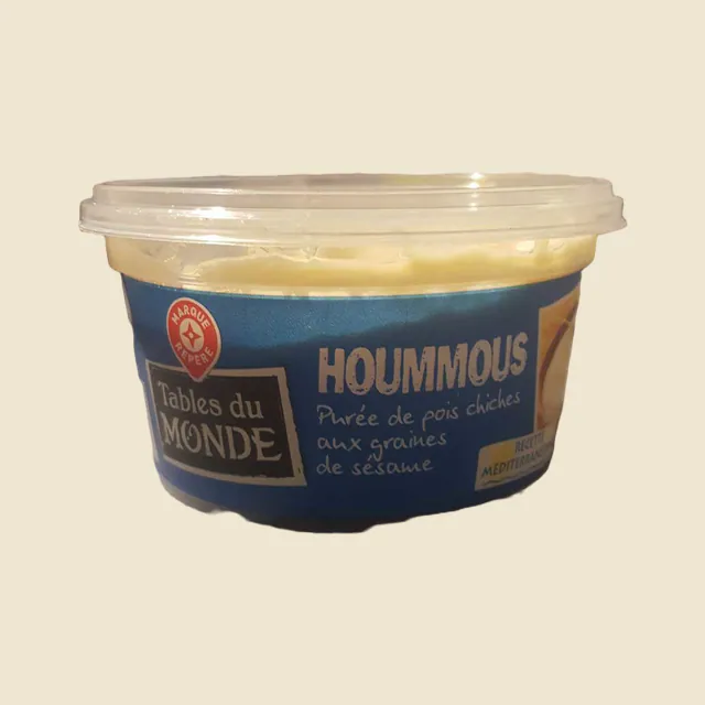 Houmous Purée de pois chiches aux graines de sesames